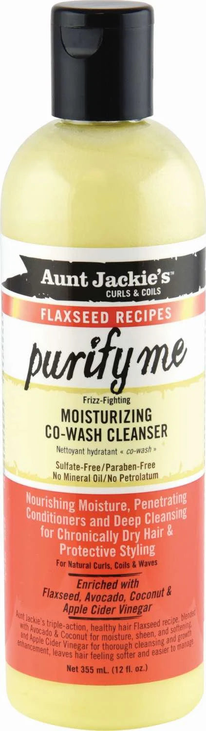 Aunt Jackie’s Flaxseed Purify Me Moisturizing Co-Wash Cleanser - 12 oz