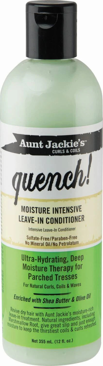 Aunt Jackie’s Quench Moisture Intensive Leave-In Conditioner - 12 oz