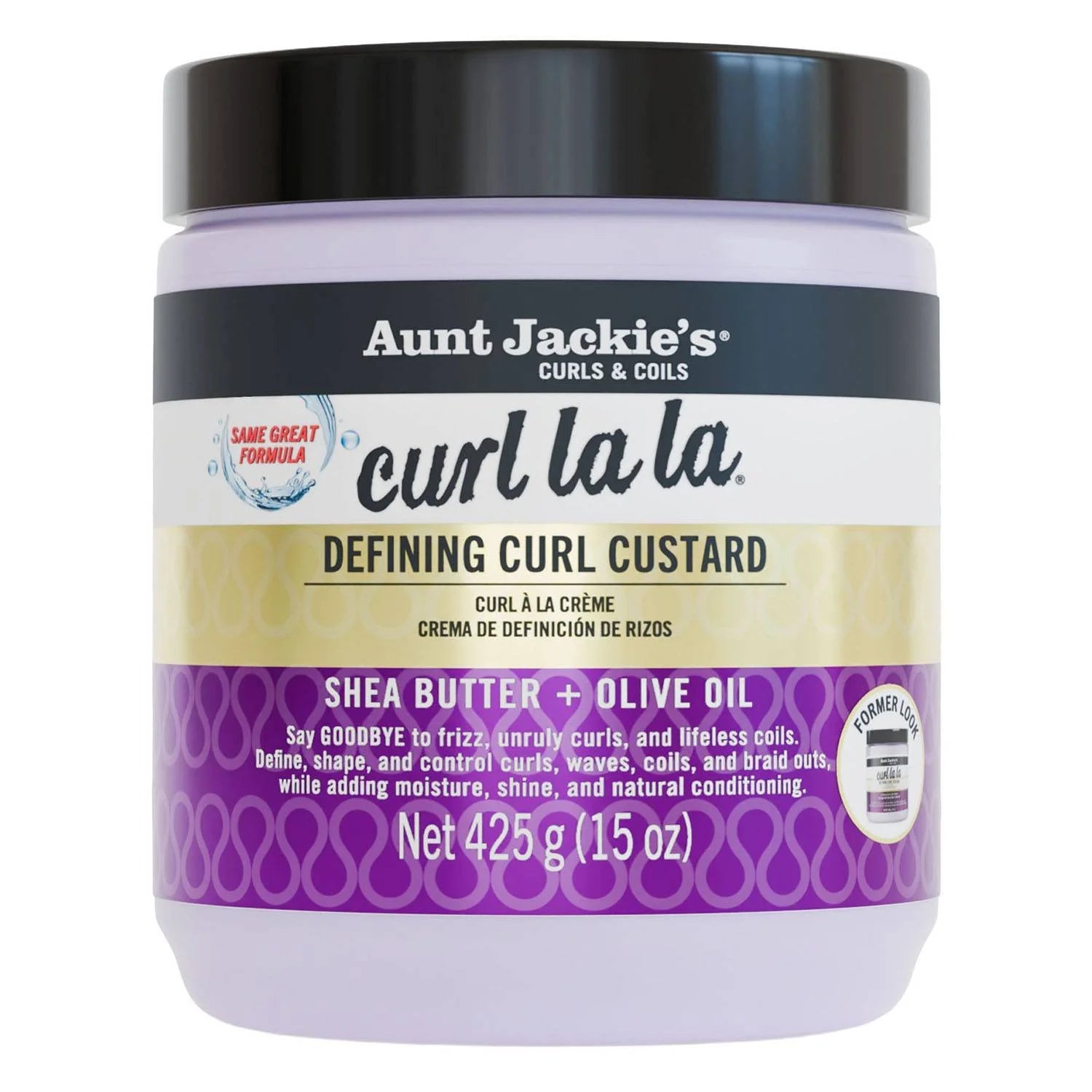 Aunt Jackie’s Curl La La Defining Curl Custard - 15 oz