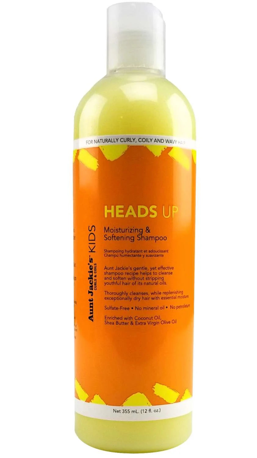 Aunt Jackie’s Kids Heads Up Shampoo - 12 oz