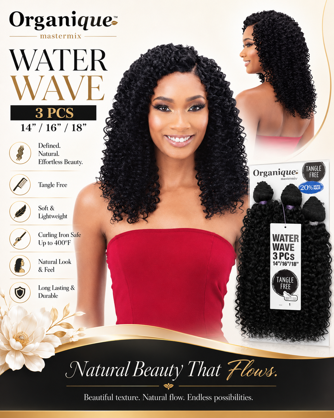 OG WATER WAVE 3PCS ORGANIQUE(14"16"18")-2
