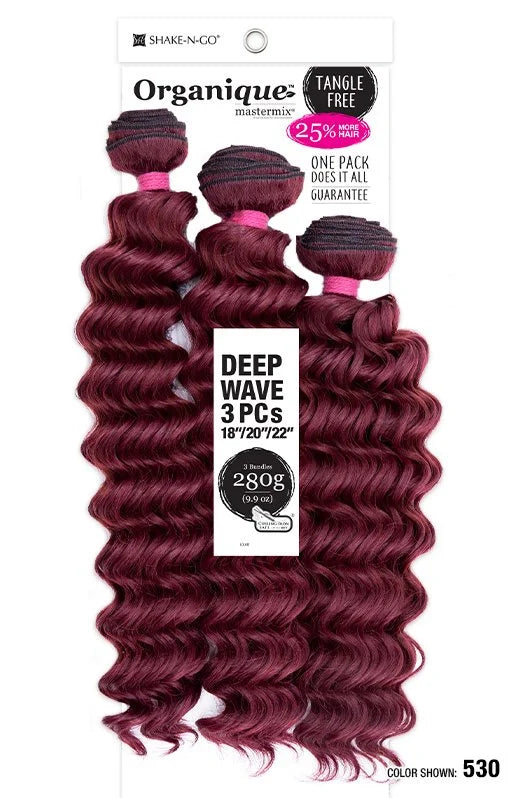 ORGANIQUE DEEP WAVE 3 pcs (18-20-22)