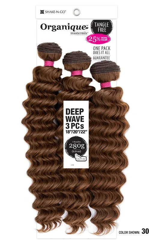 ORGANIQUE DEEP WAVE 3 pcs (18-20-22)