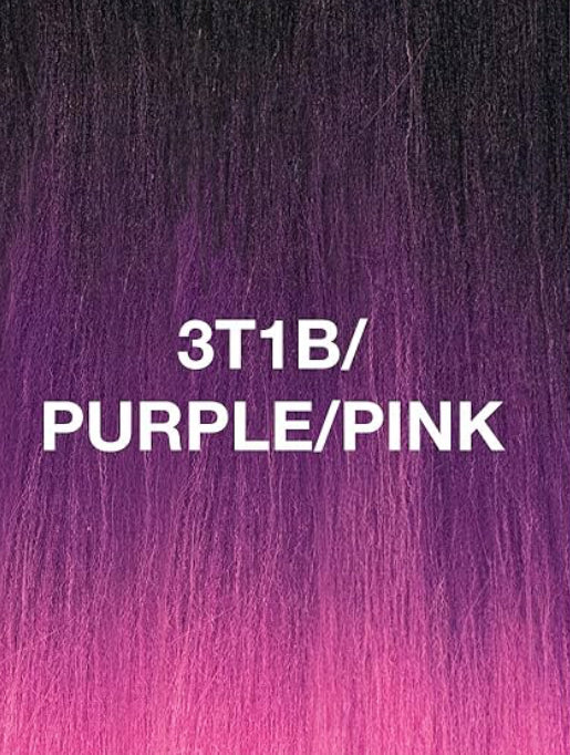SB 3X X-PRESSION PRE-STRETCHED BRAID 58 RAINBOW