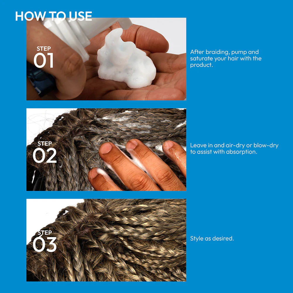 Styler Fixer Foam Mousse For Shine & Frizz Prevention