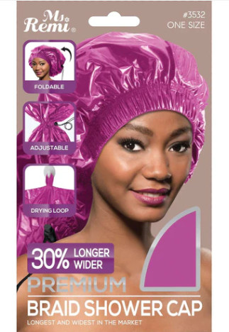 Ms. Remi Max Jumbo Braid Shower Cap, 1 Count, Pink Add to cart