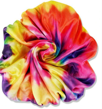 Ms. Remi Silky Satin Tie Dye Bonnet X-Jumbo, 1 Count, Assorted Color