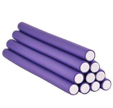 Annie Soft Twist Rollers 3/4 Inch, 10 Count Value Pack, Purple