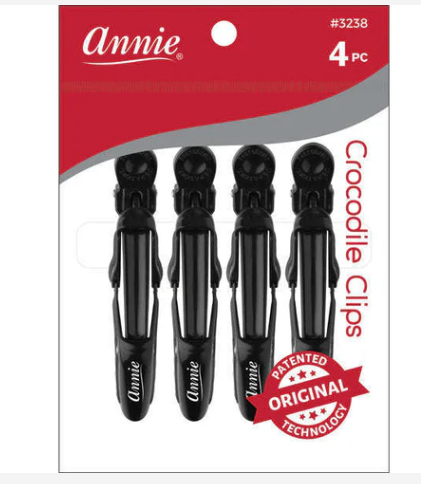 Annie Crocodile Hair Clips 4.5 Inch, 4 Count, Black Add to cart