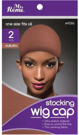Ms. Remi Wig Cap, 2 Count, Auburn