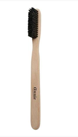 Annie Ultimate Edge Brush 100% Boar Bristle Jar, 24 Count, Light Brown