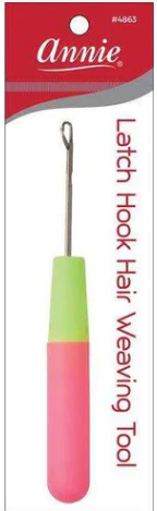 4863-ANNIE LATCH HOOK HAIR WEAVING