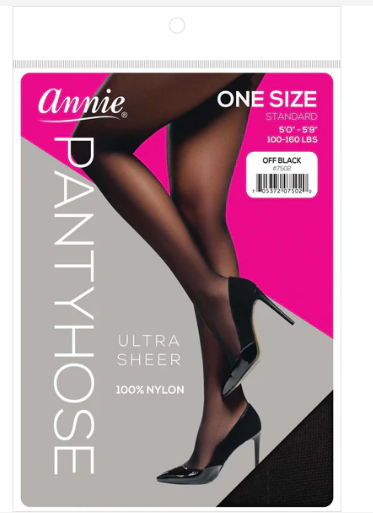 Annie Ultra Sheer Stocking Pantyhose One Size, 1 Count,