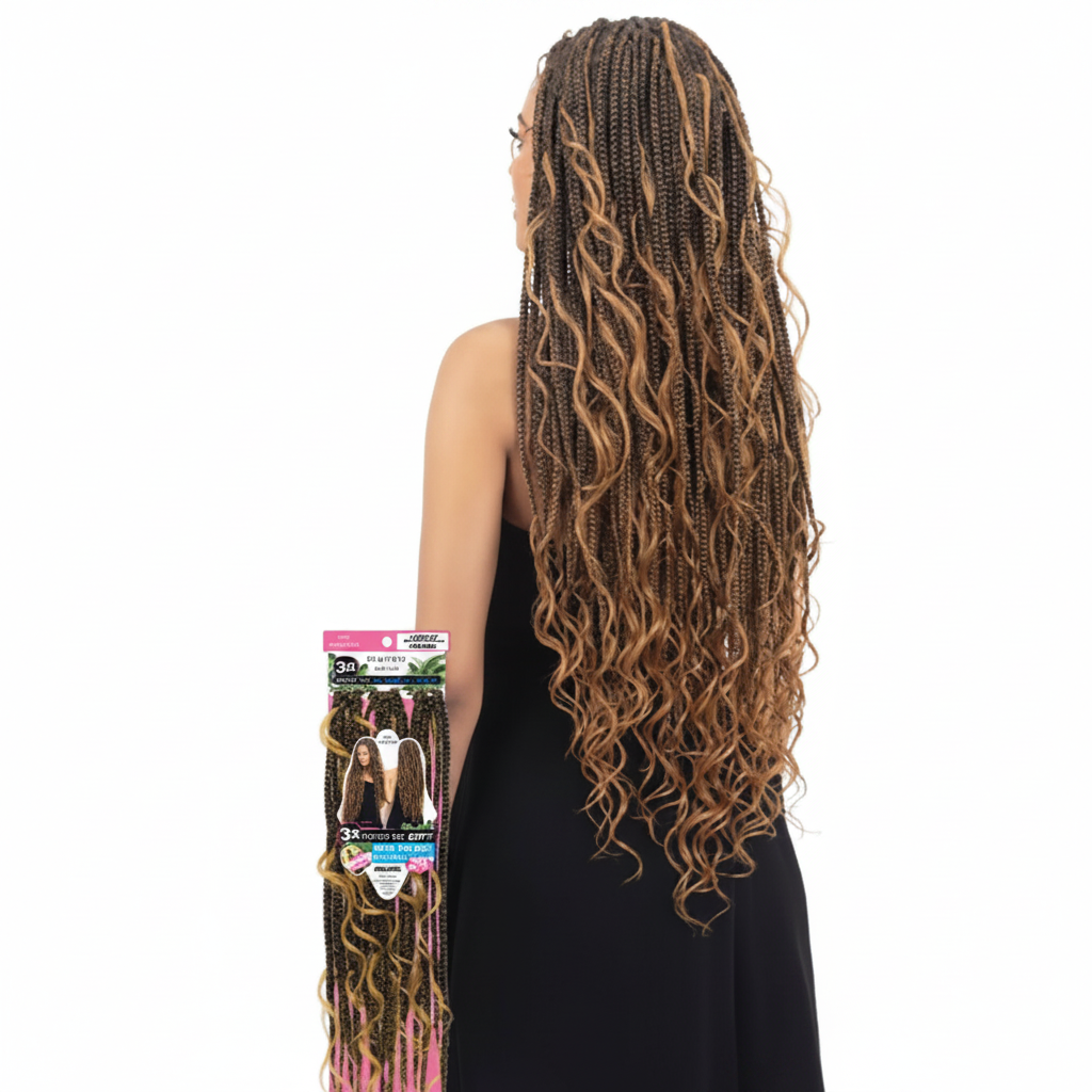 MB 3X MODERN SOFT BOX BRAID CURLS