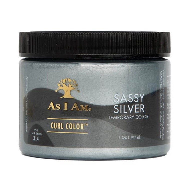 As I Am Curl Color 6 oz Color & Curling Gel - Temporary Color - Medium Hold - Vegan & Cruelty Free