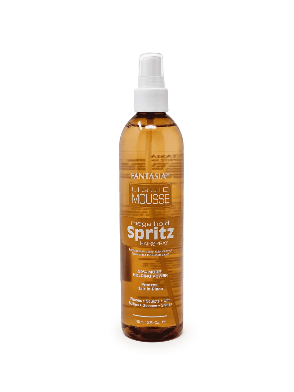 iC Fantasia Liquid Mousse Mega Hold Spritz Gold - 12oz