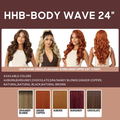 LACE FRONT-BODY WAVE 24" - AB