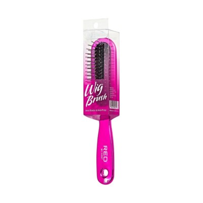 HH217-RED MINI STYLING WIG BRUSH