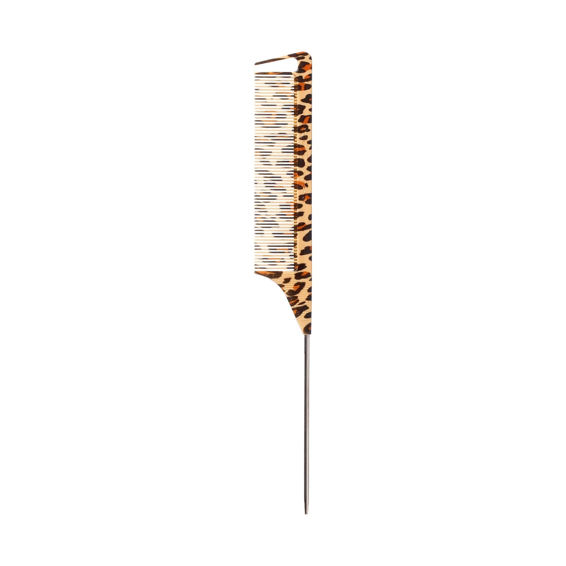 Leopard Parting Pin Tail Comb
Reduces Frizz and Eliminate Tangles
