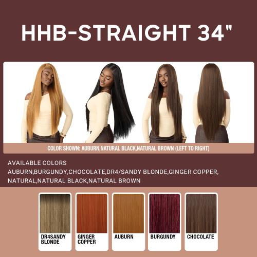 LACE FRONT-STRAIGHT34" - AB