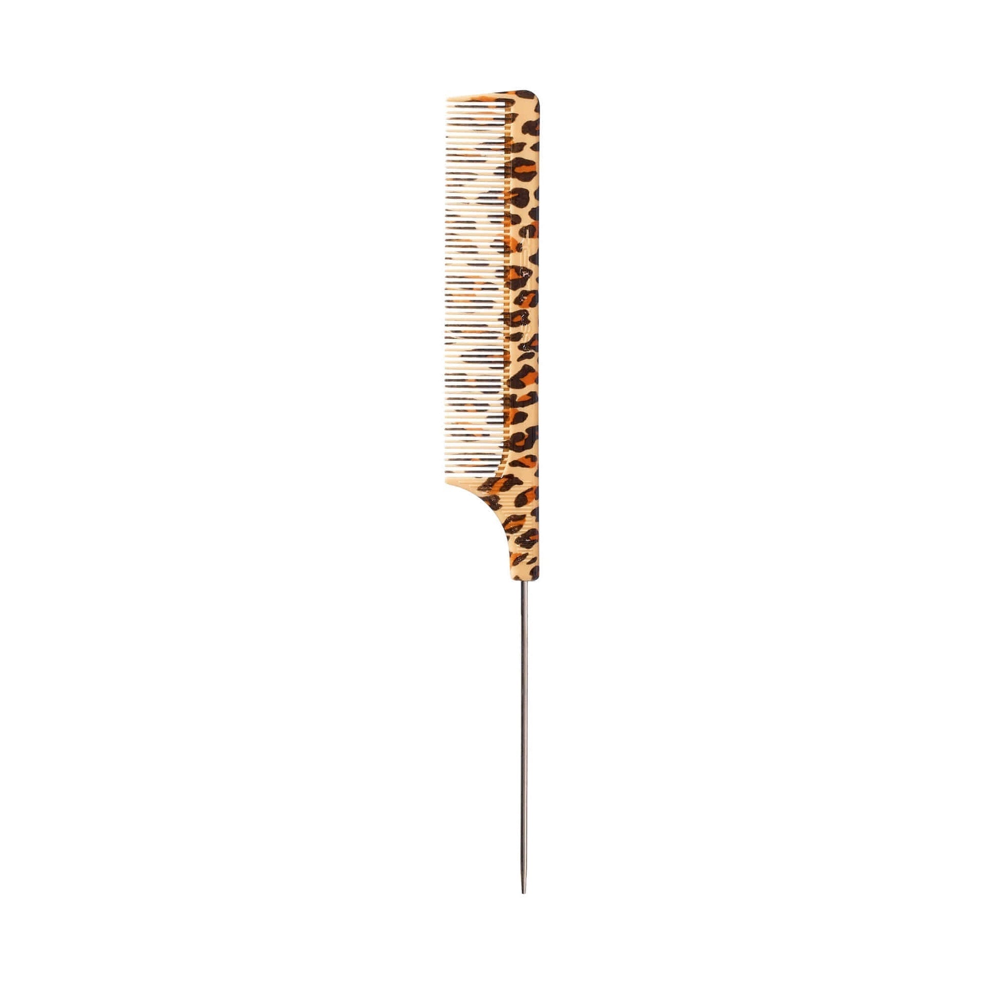 Leopard Pintail Comb
Reduces Frizz and Eliminates Tangles