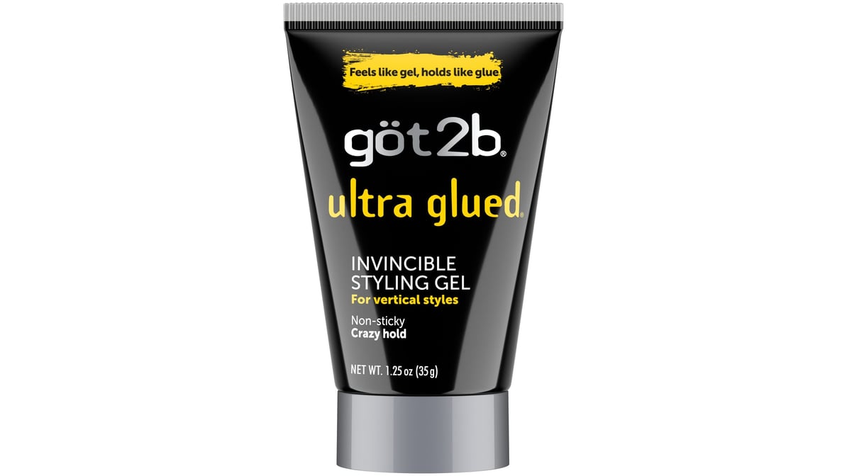 Got2B Styling Ultra Glued Hair Gel Invincible Trial & Travel Size (1.25 oz)