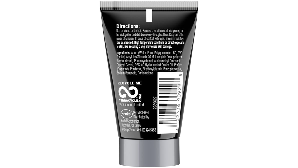 Got2B Styling Ultra Glued Hair Gel Invincible Trial & Travel Size (1.25 oz)
