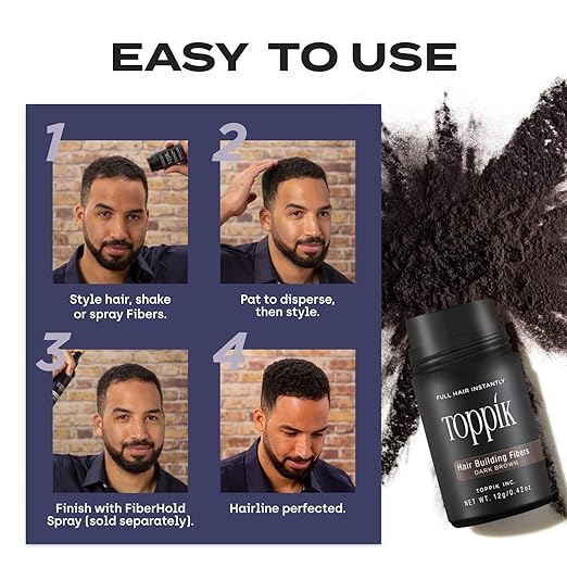 Toppik Hair Building Fibers, 0.42 oz