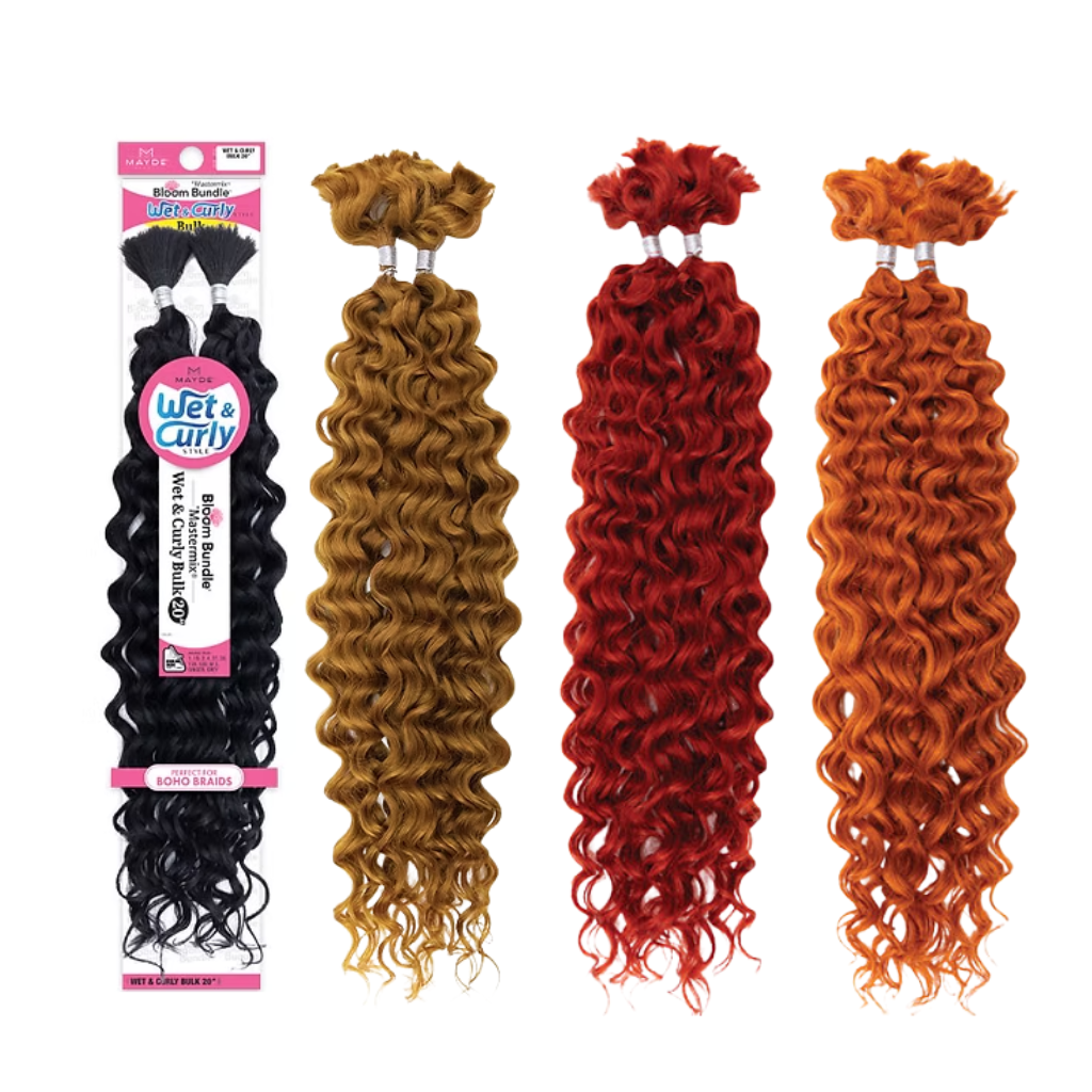 Mayde Beauty WET & CURLY BULK 20"