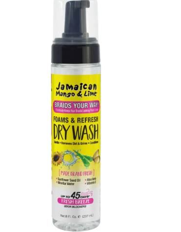 JAMAICAN DRY WASH MOUSSE 8OZ