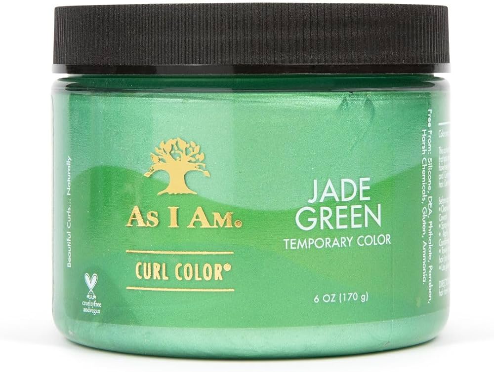 As I Am Curl Color   6 oz Color & Curling Gel - Temporary Color - Medium Hold - Vegan & Cruelty Free