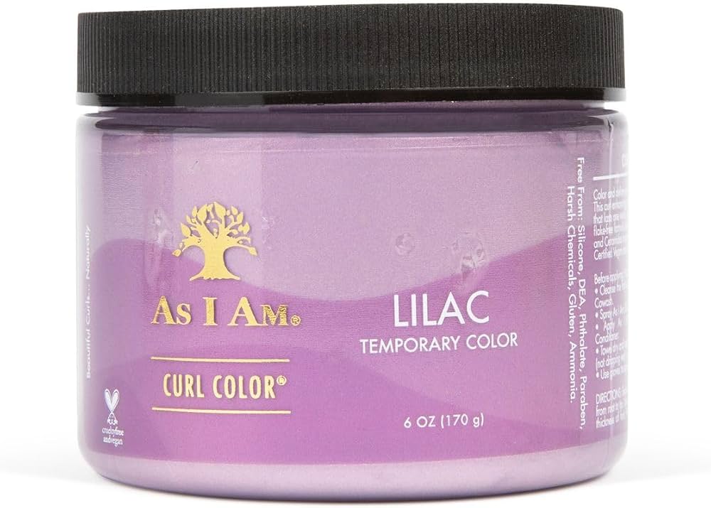 As I Am Curl Color   6 oz Color & Curling Gel - Temporary Color - Medium Hold - Vegan & Cruelty Free