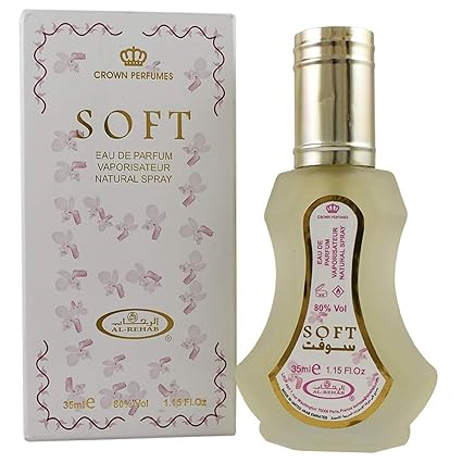 Al Rehab Soft Eau de Parfum Spray for Women, 1.18 Ounce