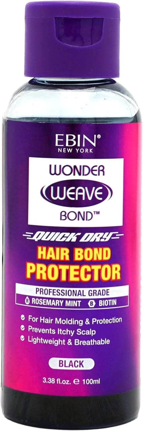 Ebin New York Wonder Weave Bond Hair Bond Protector Black 3.38 oz