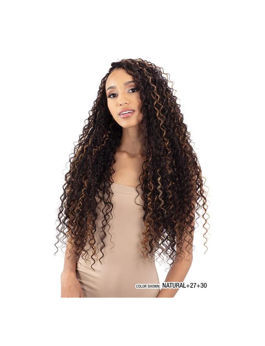 Deep Bulk 22 Tessa 100% Virgin Remy Human Hair FOR BOHO BRAID