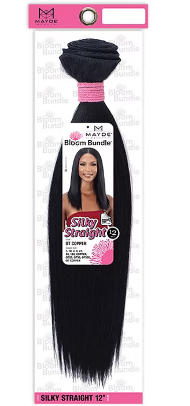 OG SILKY STRAIGHT 12 BLOOM BUNDLE--1B