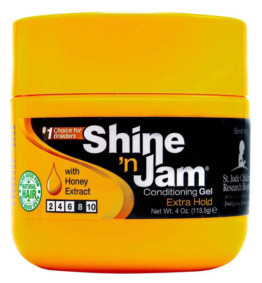 AMPRO SHINE N JAM GEL XHLD 4 OZ