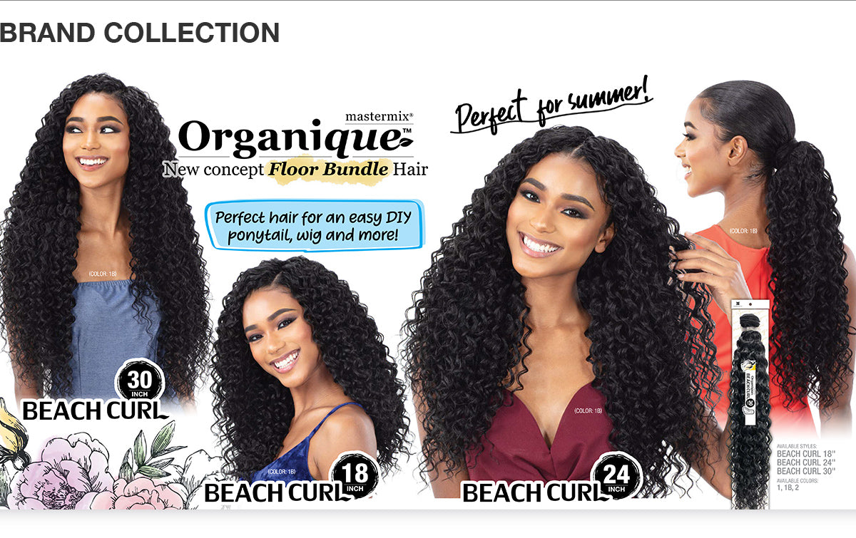 Milky Way Weave Organique Beach Curl 30"