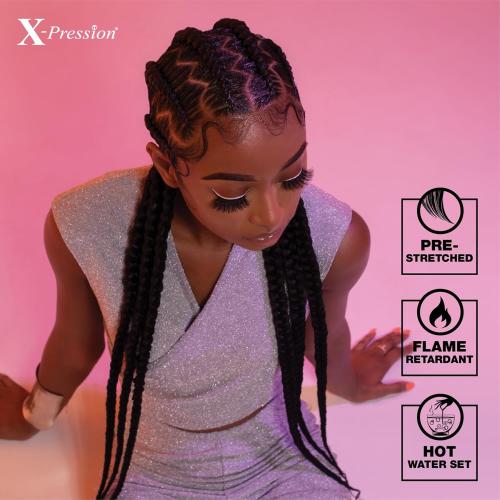 SB 3X X-PRESSION PRE-STRETCHED BRAID 58 3T2/30/27