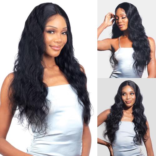 Shake-N-Go Virgin Remy Hair Weave Glossy 3 Bundles Body Wave