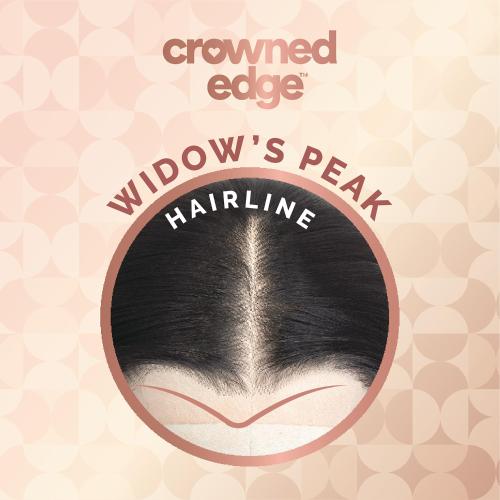 Sensationnel HD Lace Front Wig Crowned Edge Glueless 13X5 Water Deep 16"