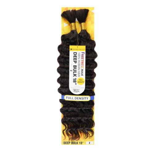 Shake n Go Freetress Deep Human Hair Bulk – Deep Bulk 18"