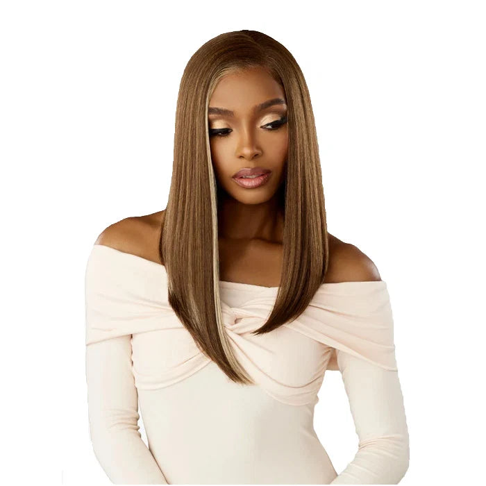 Crowned Edge Glueless 13x5 HD Lace Frontal Wig - CROWNED EDGE BLUNT BOB 15″