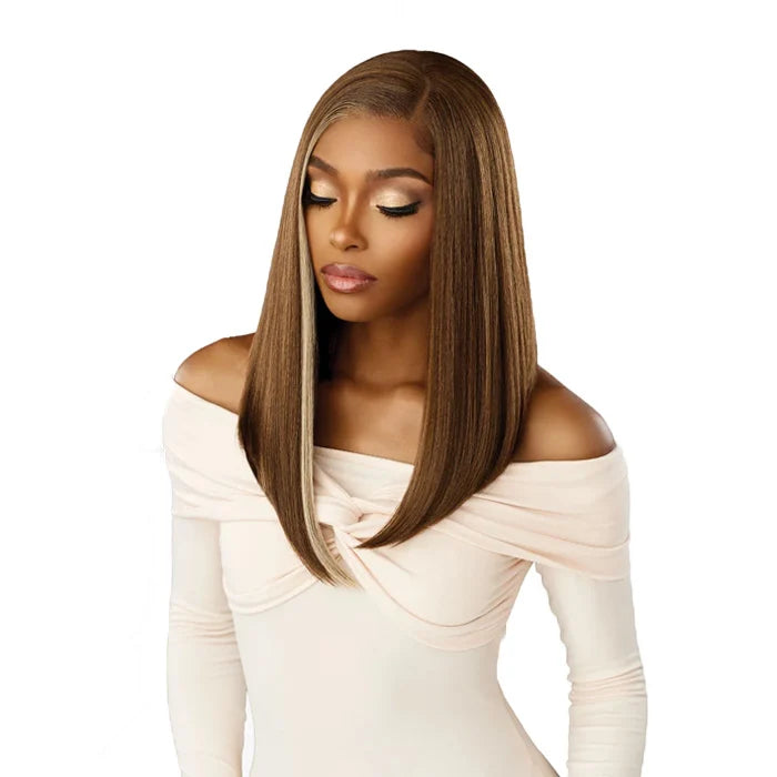 Crowned Edge Glueless 13x5 HD Lace Frontal Wig - CROWNED EDGE BLUNT BOB 15″
