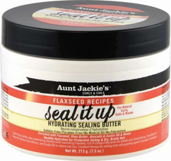 Aunt Jackie’s Flaxseed Seal It Up Hydrating Sealing Butter - 7.5 oz