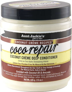 Aunt Jackie’s Coco Repair Deep Conditioner - 15 oz