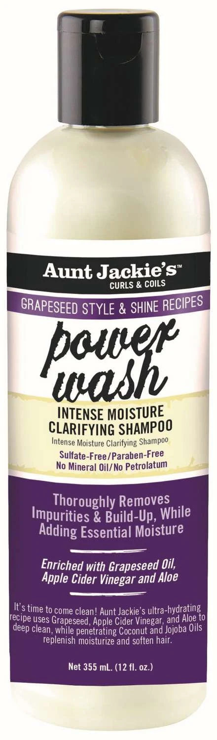 Aunt Jackie’s Grapeseed Power Wash Shampoo - 12 oz