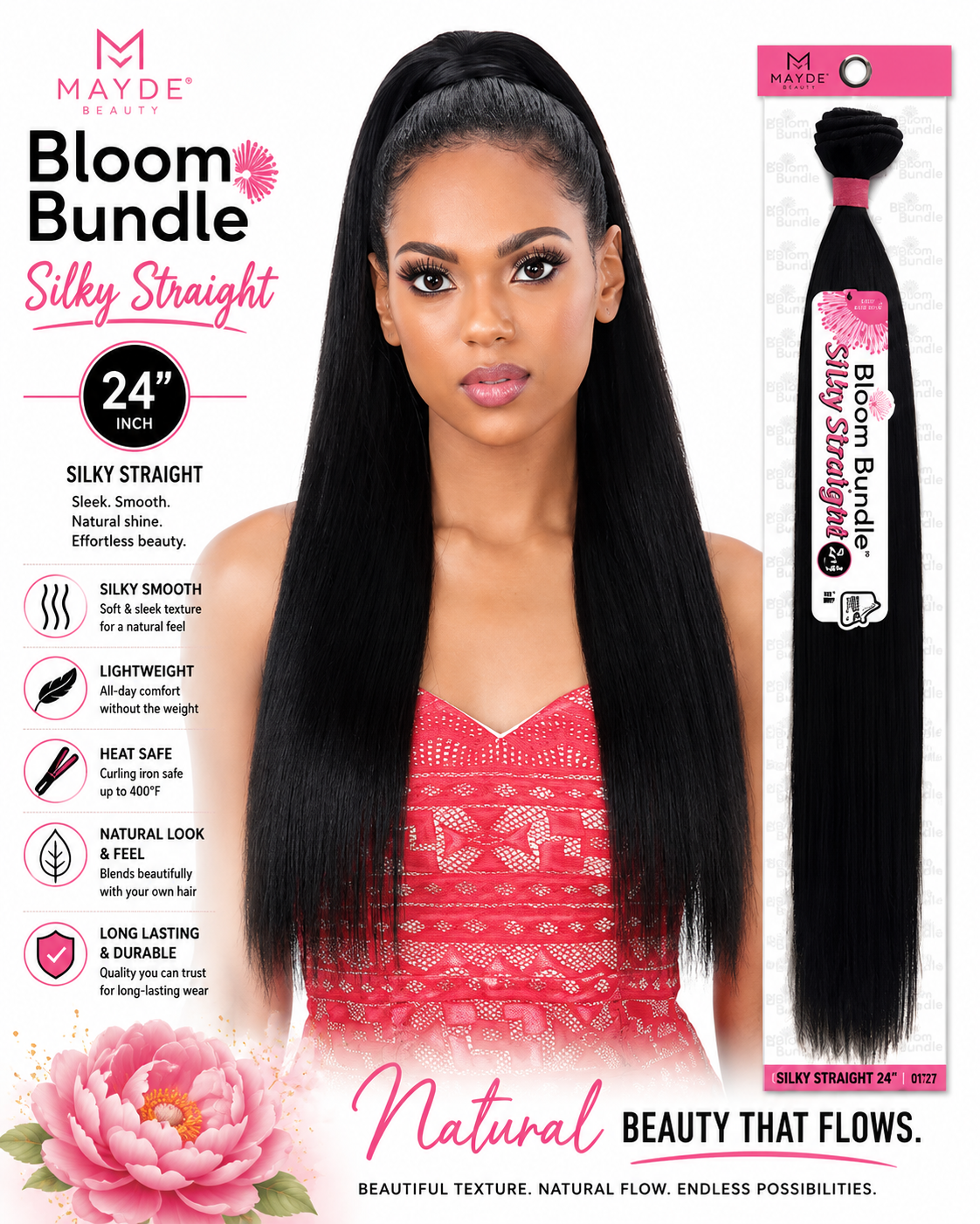 OG SILKY STRAIGHT 24 BLOOM BUNDLE--130
