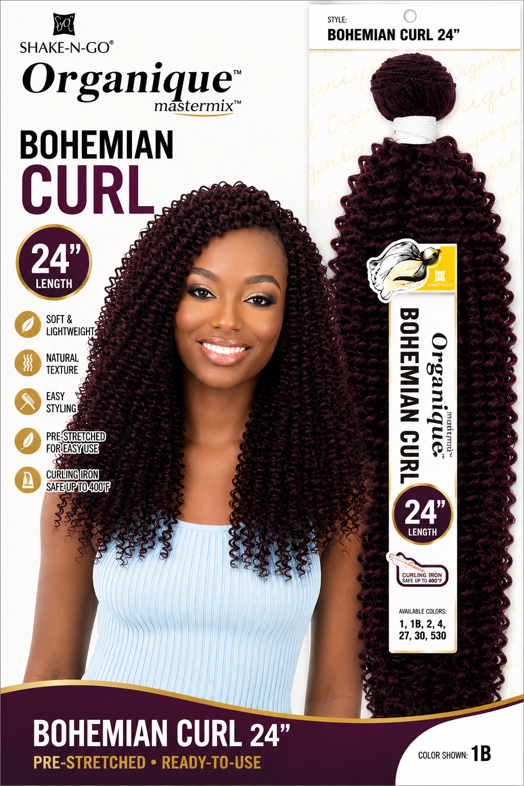 OG BOHEMIAN CURL ORGANIQUE 24-4