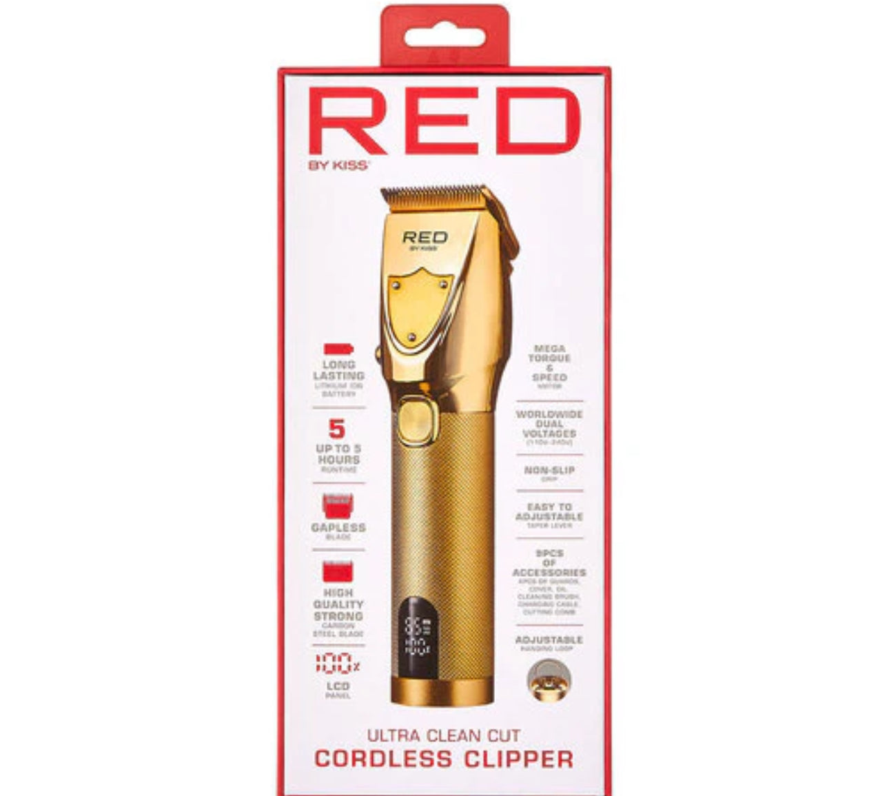 RED #CC11ULTRA CLEAN CUT CLIPPER CORDLESS [1PC]
